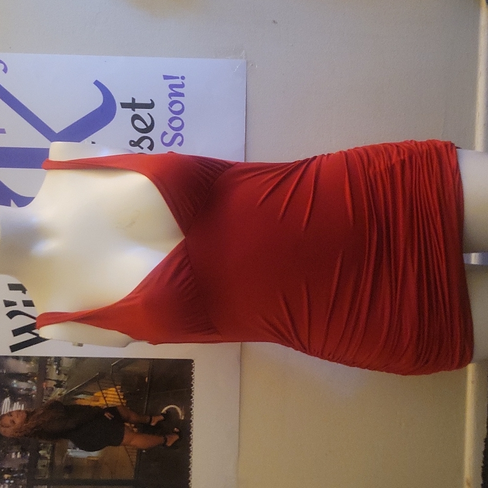 Red dress